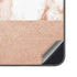White Rose Gold Marble Galaxy S25 Skin